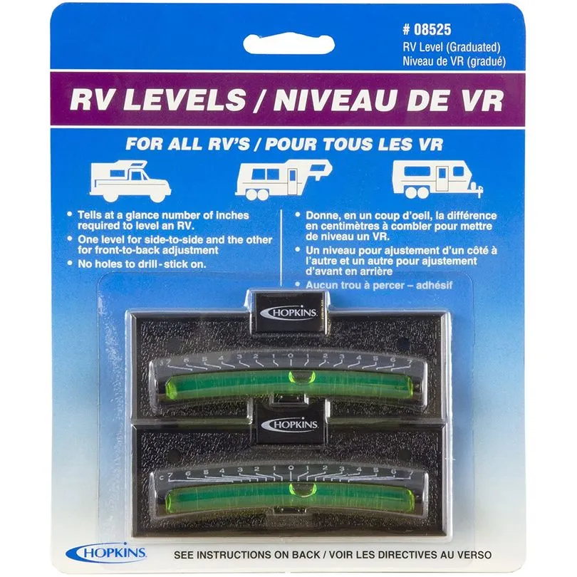 Stick-On Graduated Level, 2/pk